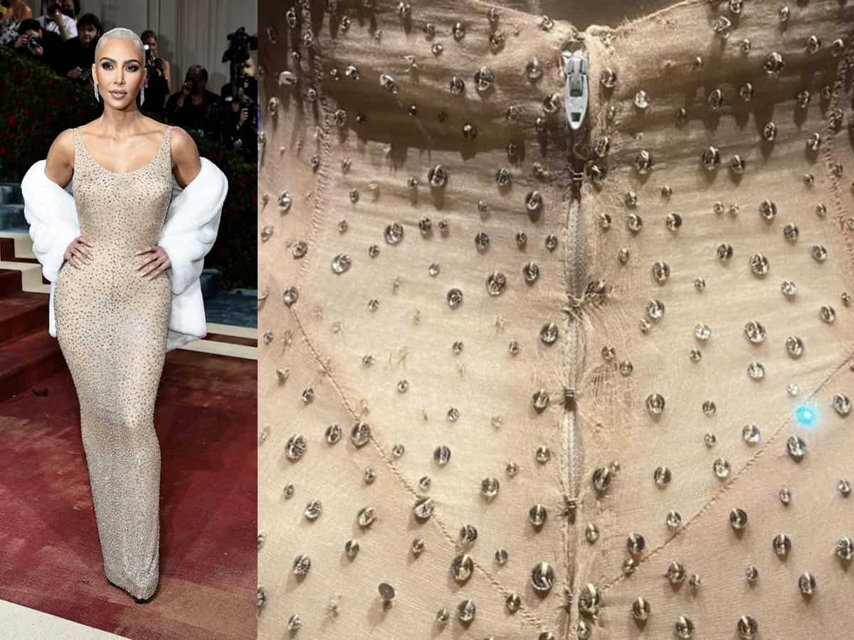 Как Ким Кардашьян испортила культовое платье Мэрилин Монро